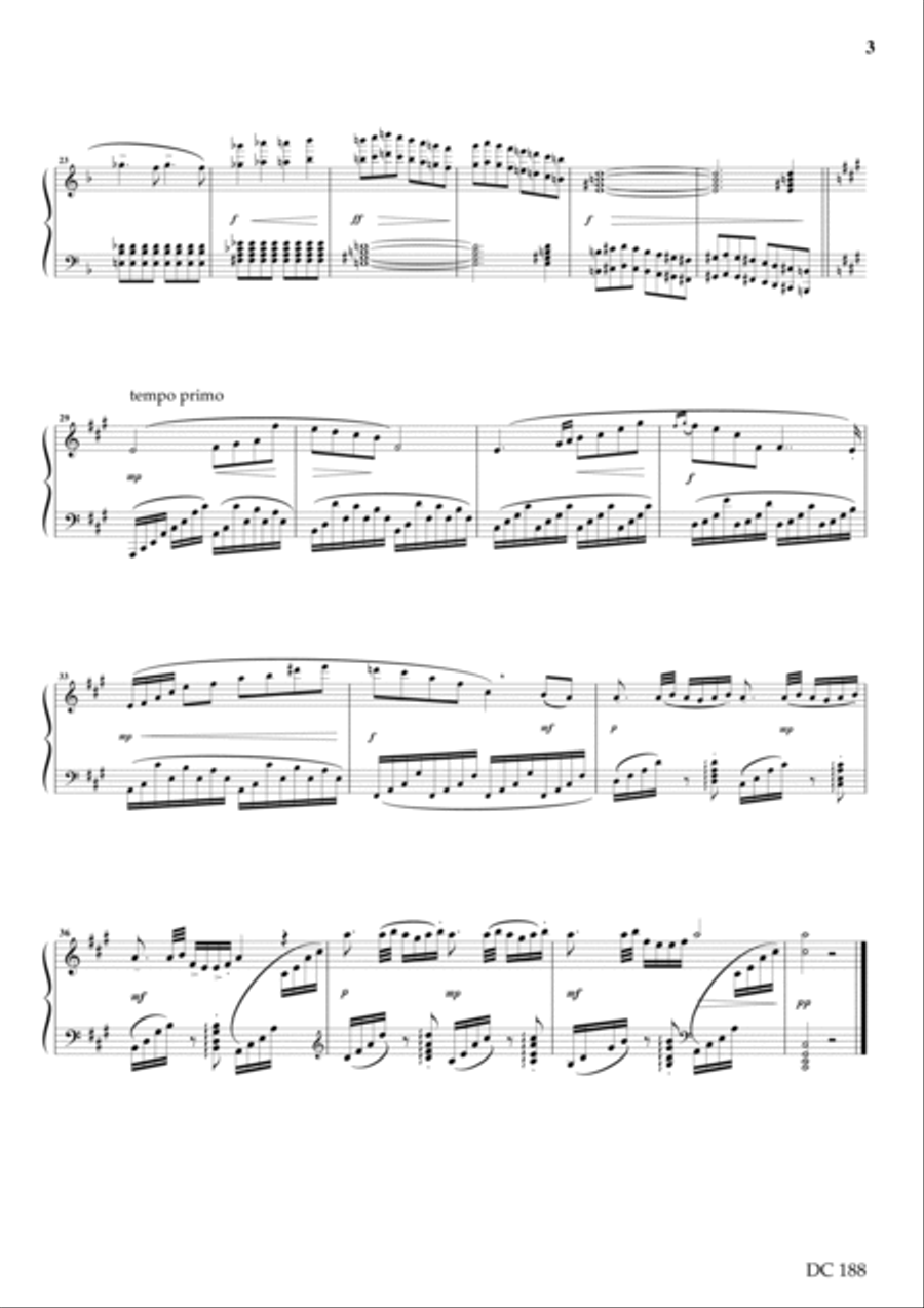 Valentines - four romantic interludes Piano Solo scores gallery preview page 3