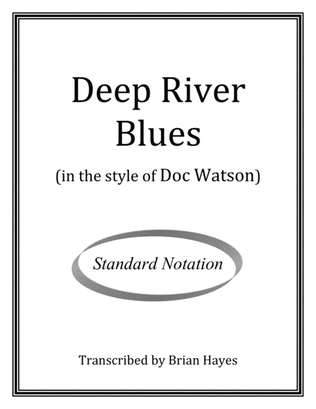 Book cover for Deep River Blues (Doc Watson) (Standard Notation)
