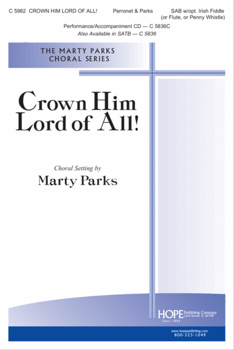 Crown Him Lord of All! 3-Part scores gallery preview page 2