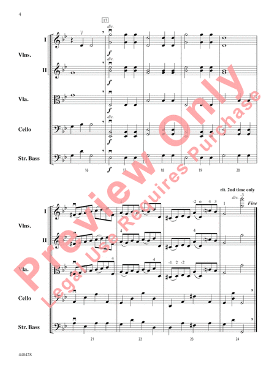 Russian Fantasy Russian Fantasy String Orchestra scores gallery preview page 5