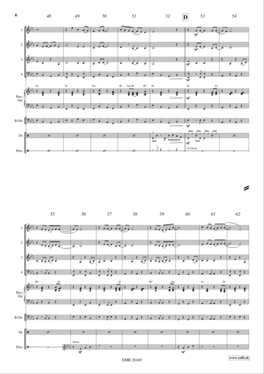 That Happy Feeling Woodwind Quartet scores gallery preview page 5