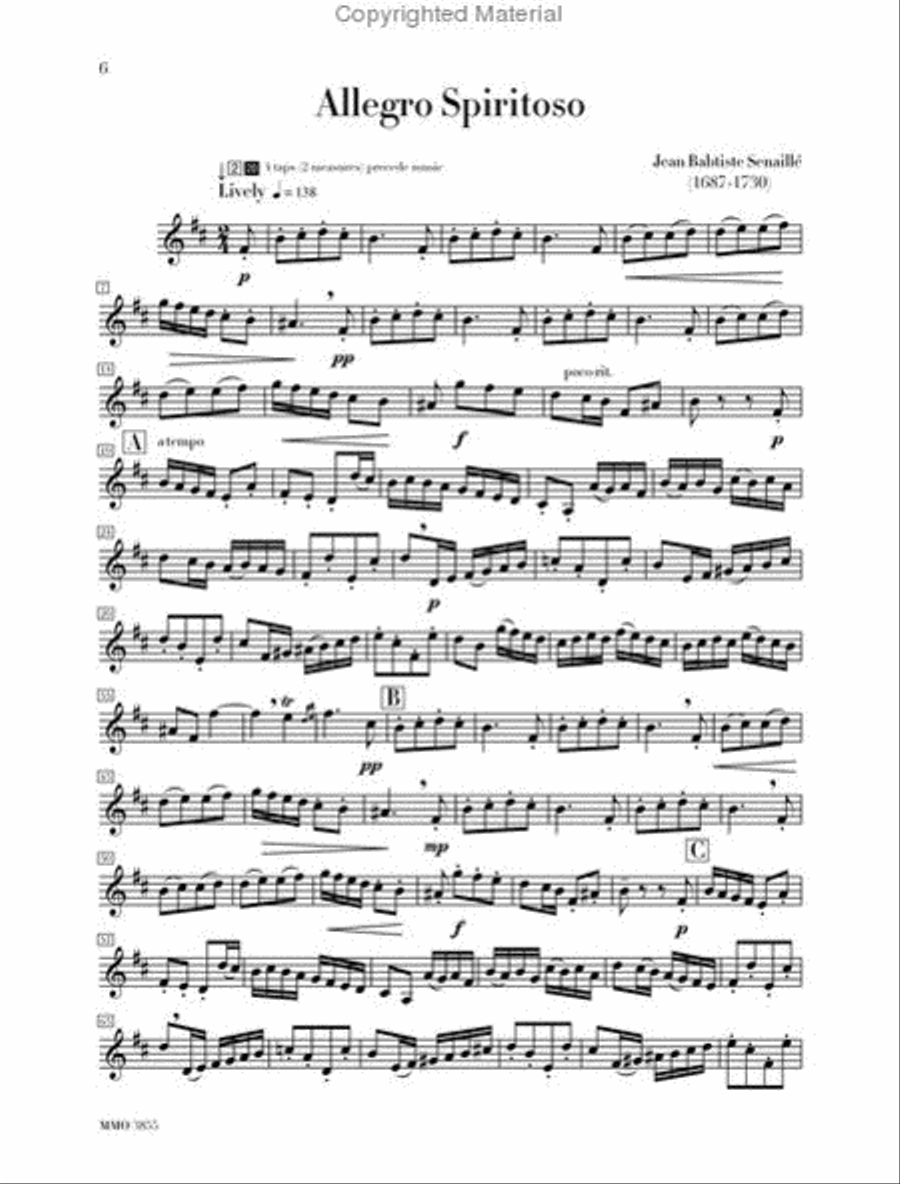 Trumpet Artistry: Classical Solos for Trumpet & Piano Trumpet Solo scores gallery preview page 3