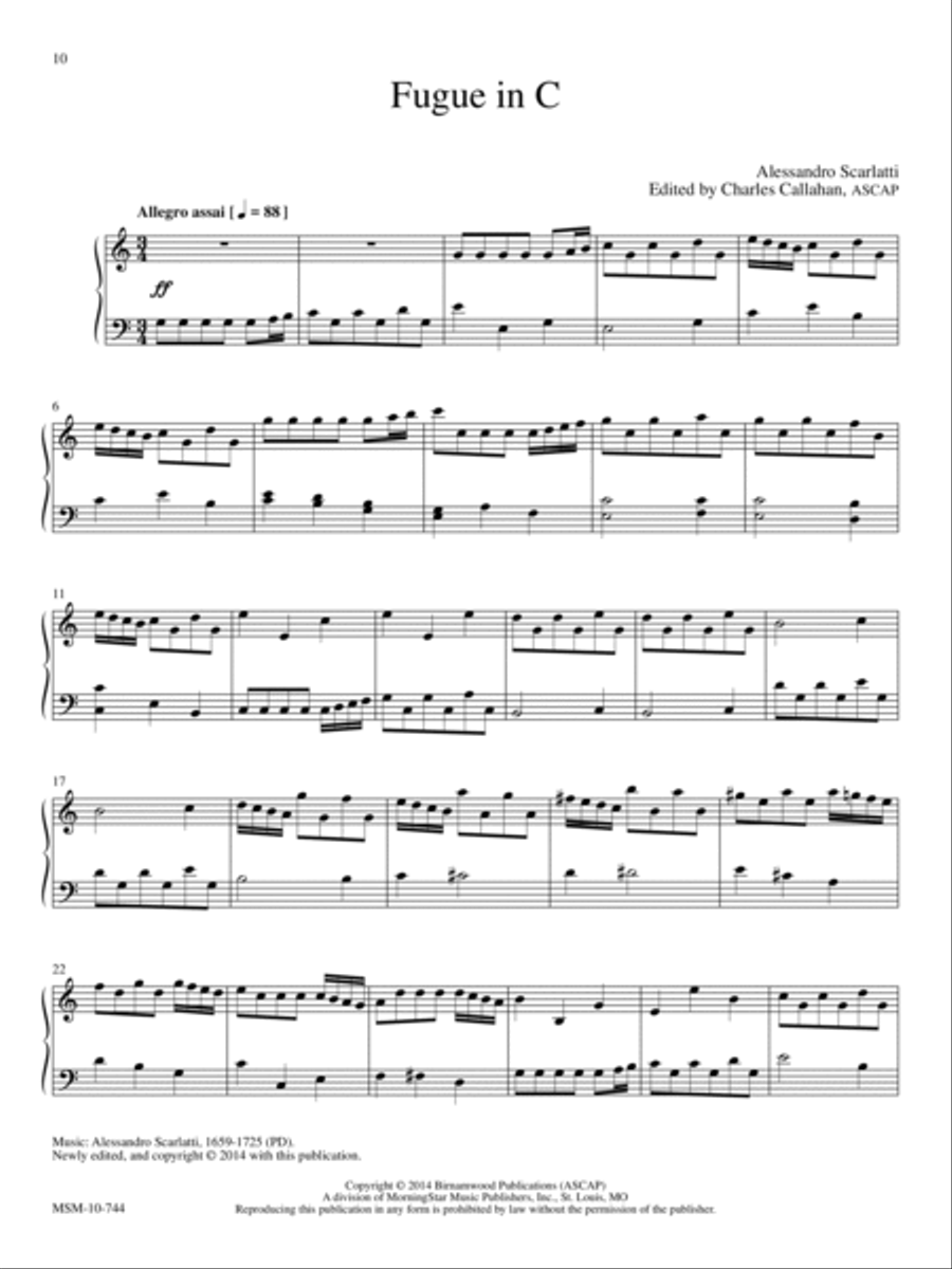 Preludes and Postludes: Music for Manuals Organ scores gallery preview page 4