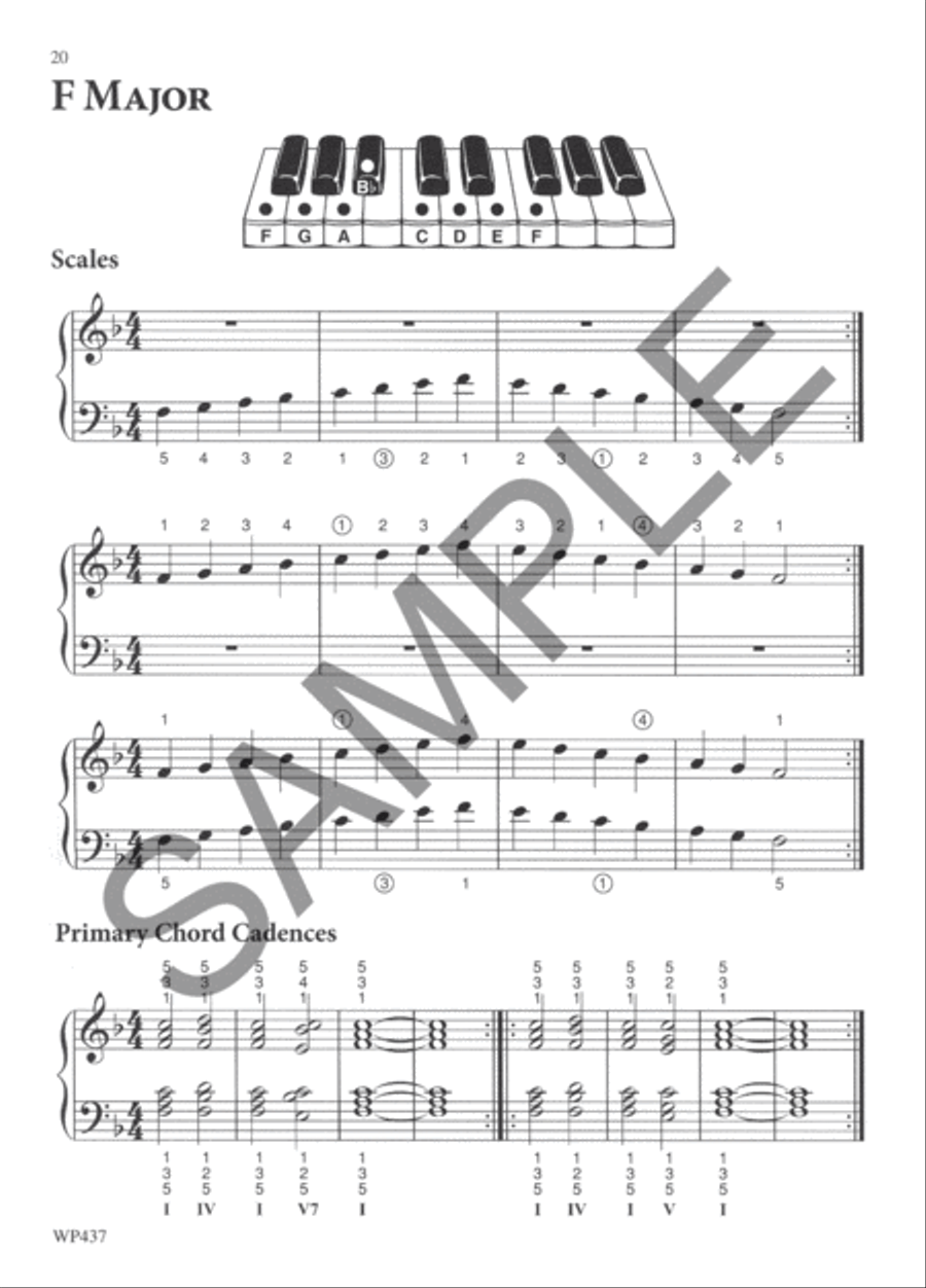 Beginning Scales and Chords, Book 2 Piano Method scores gallery preview page 3