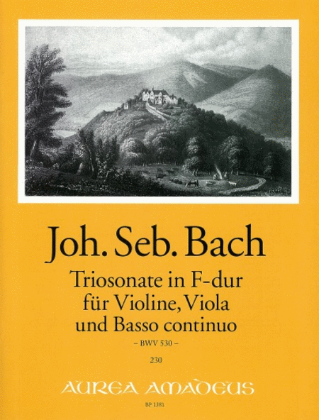Trio sonata F major BWV 530