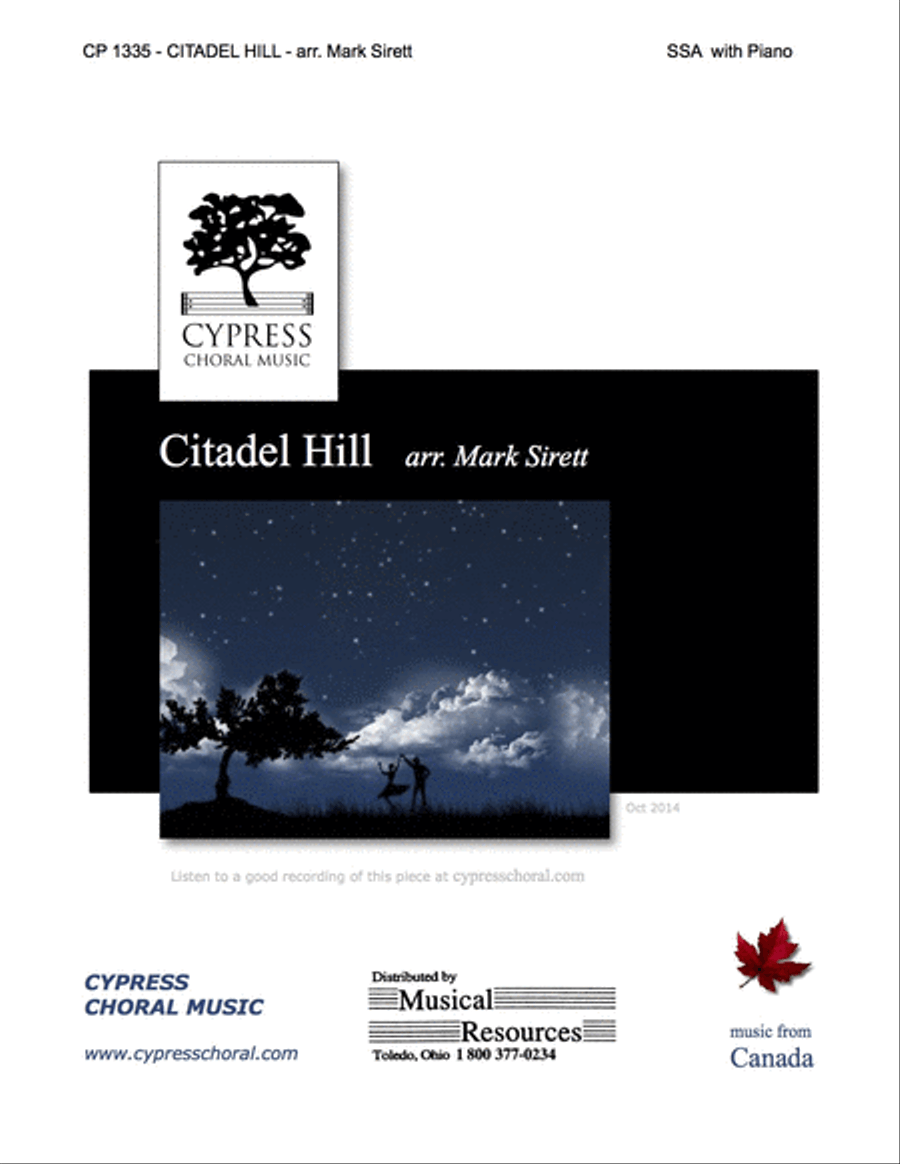 Citadel Hill SSA scores gallery preview page 1