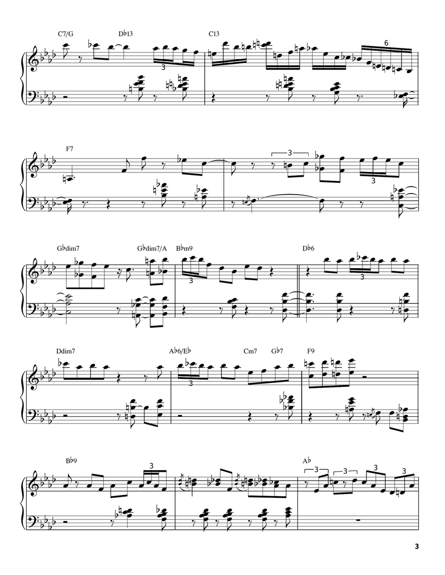 All Of Me Piano scores gallery preview page 3
