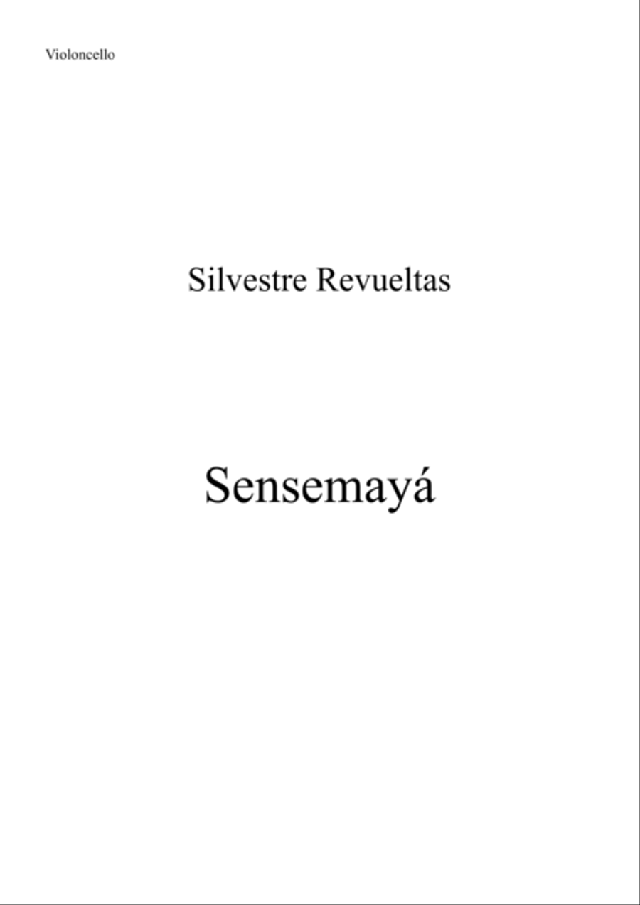 Sensemaya School and Community scores gallery preview page 1