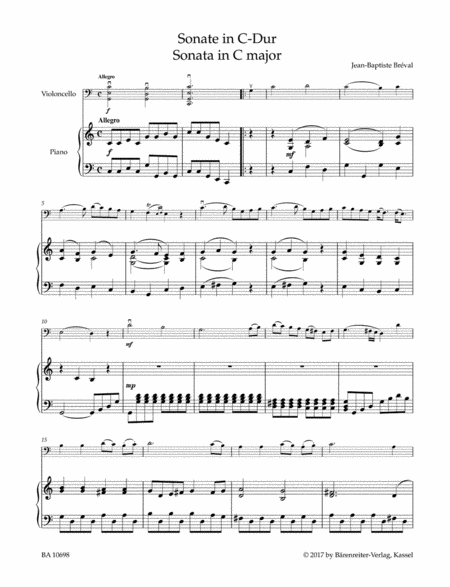 Sonata in C Major, Op. 41, No. 1