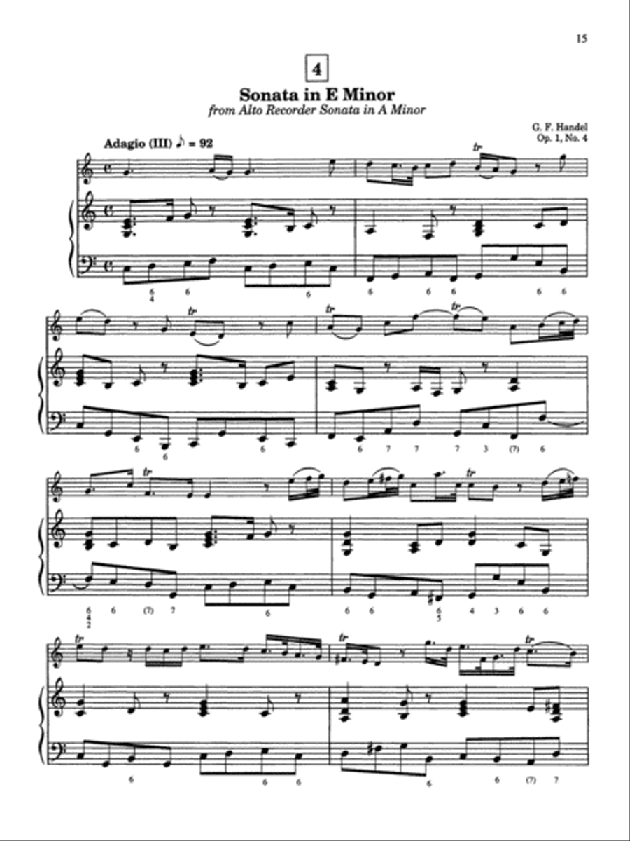 Suzuki Recorder School (Soprano Recorder), Volume 3 Soprano Recorder scores gallery preview page 7
