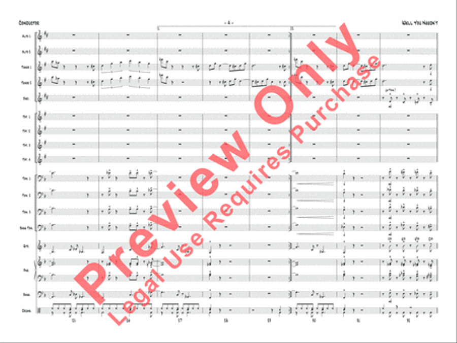 Well You Needn't Jazz Ensemble scores gallery preview page 5