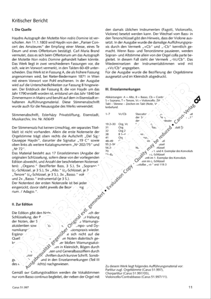 Non nobis Domine Non nobis Domine 4-Part scores gallery preview page 12