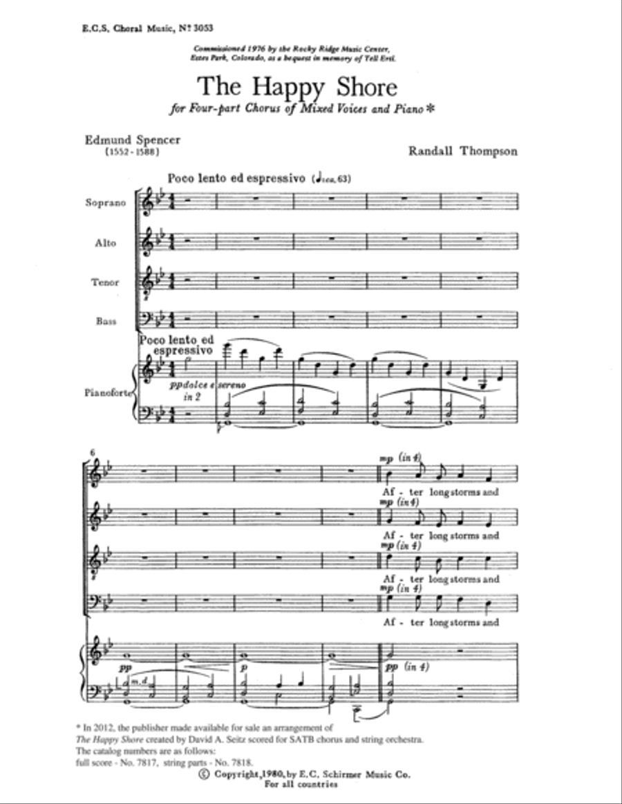 The Happy Shore 4-Part scores gallery preview page 2