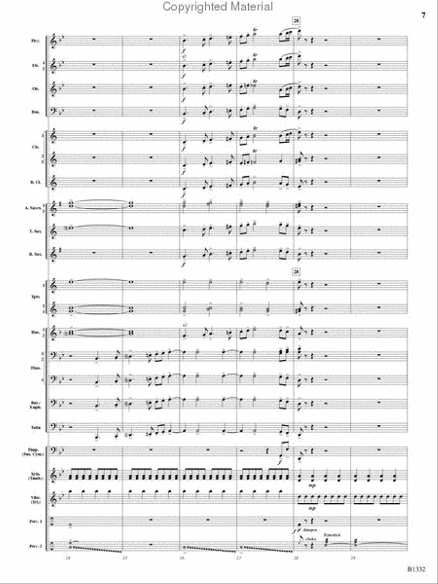 Thunderscape Concert Band scores gallery preview page 8
