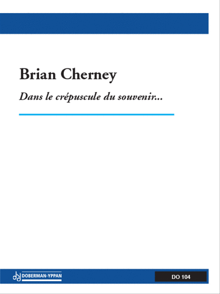 Dans le crépuscule du souvenir Piano Solo scores gallery preview page 1