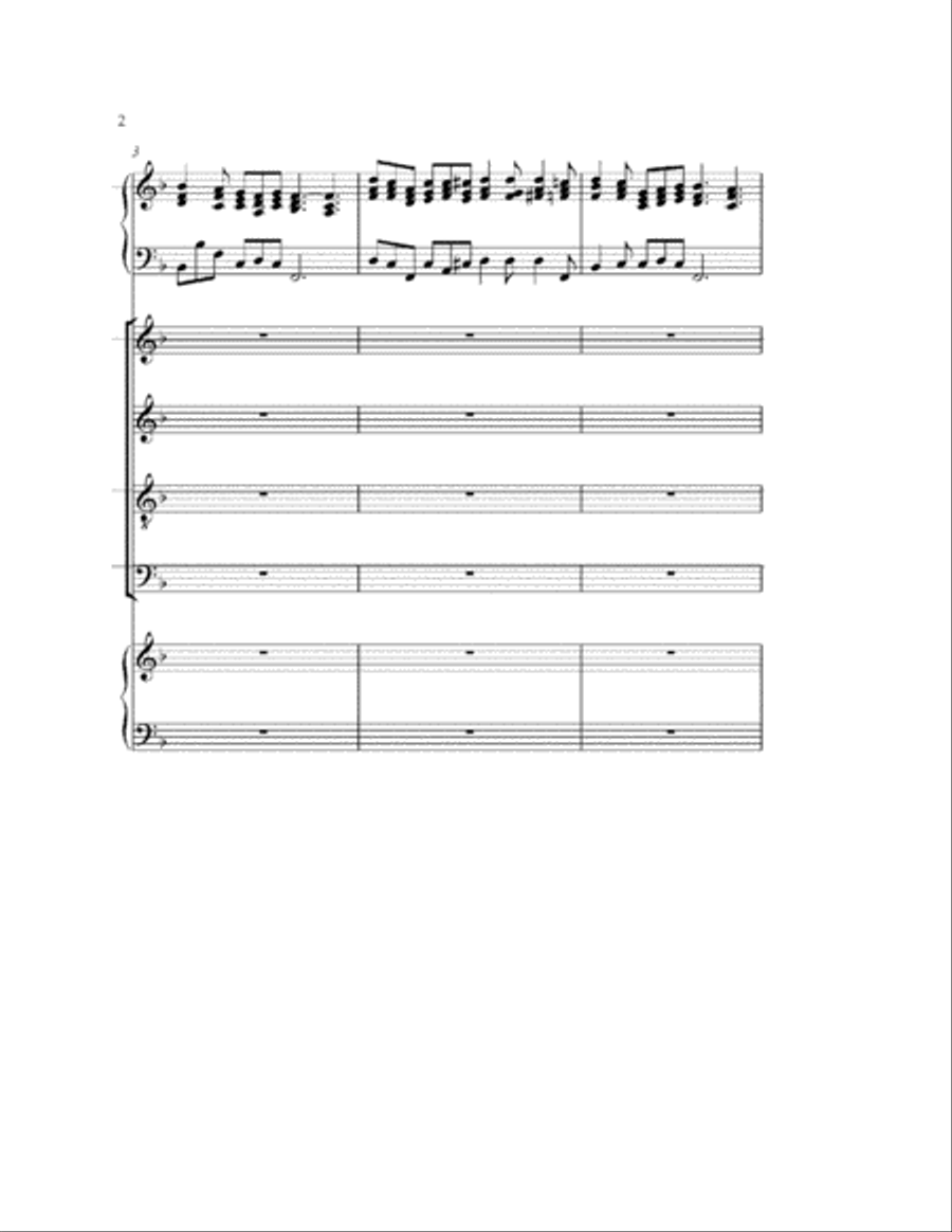 LORD HAVE MERCY 4-Part scores gallery preview page 2