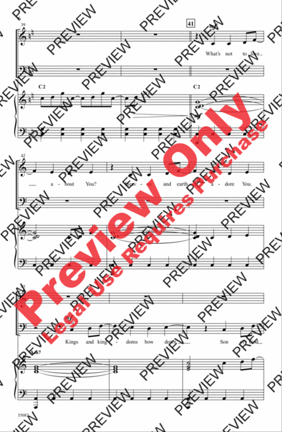 Sing, Sing, Sing Sing, Sing, Sing 4-Part scores gallery preview page 6