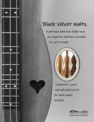 Book cover for Black Velvet Waltz (ensemble)