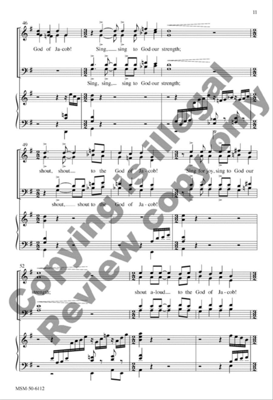 Raise a Song Divisi scores gallery preview page 11