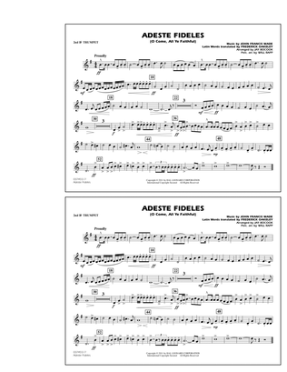 Adeste Fideles (O Come, All Ye Faithful) - 2nd Bb Trumpet