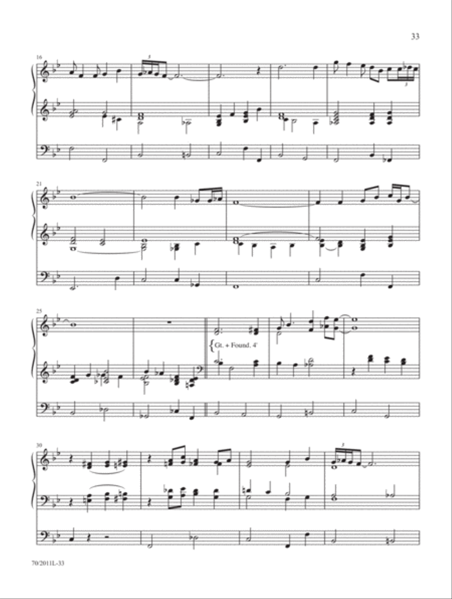 Easter and After Easter and After Organ Solo scores gallery preview page 16