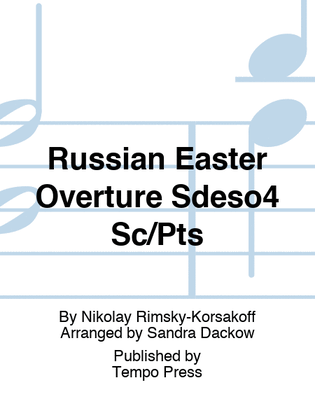 Russian Easter Overture Sdeso4 Sc/Pts