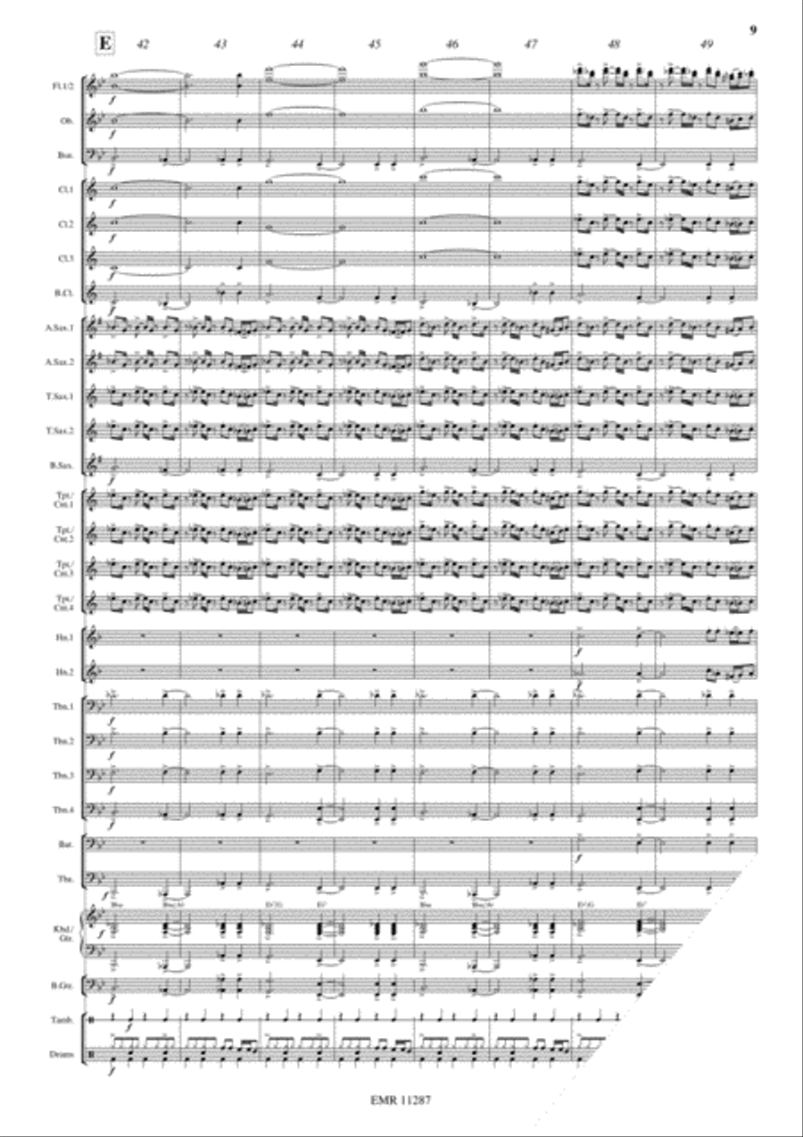 Ghostbusters Concert Band scores gallery preview page 10