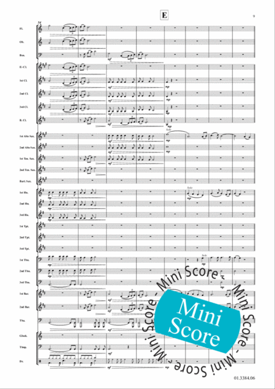 Always... Concert Band scores gallery preview page 13