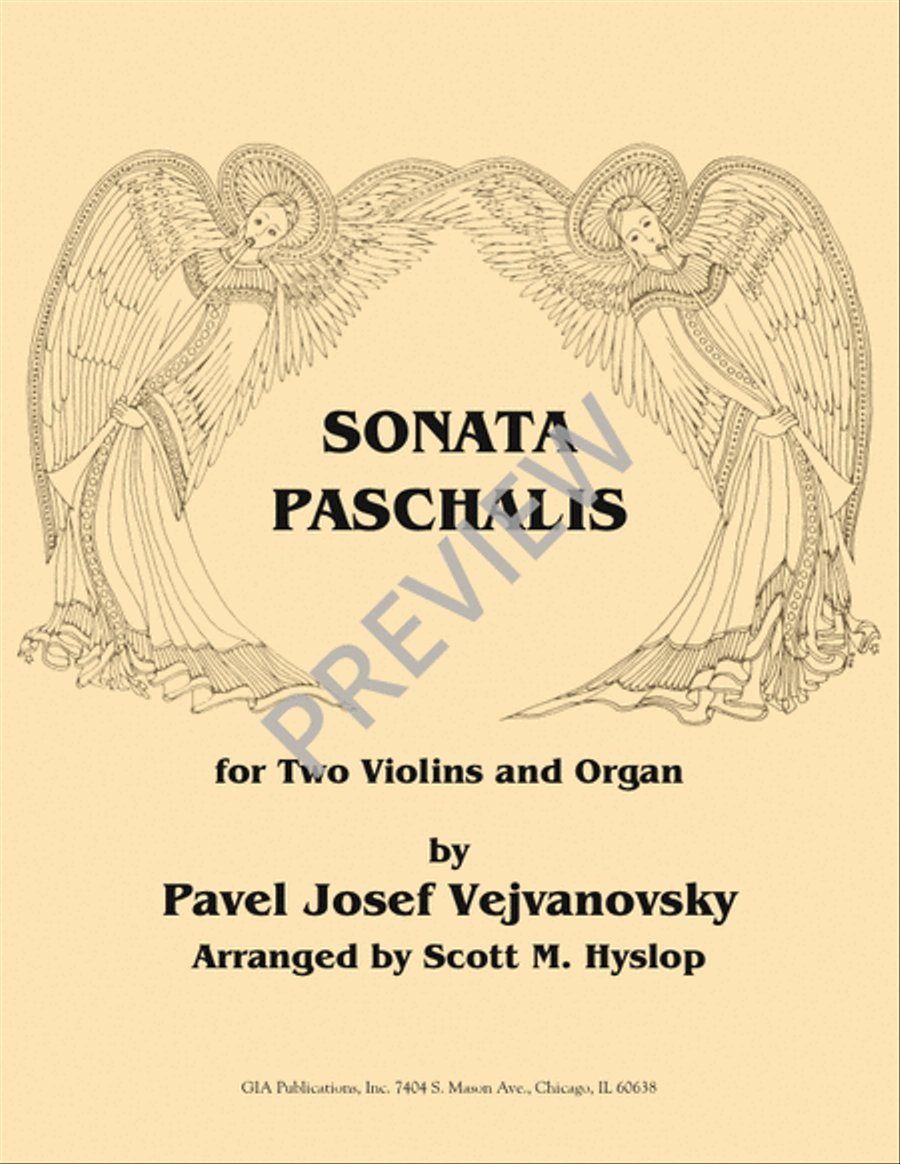 Sonata Paschalis Sonata Paschalis Violin scores gallery preview page 1