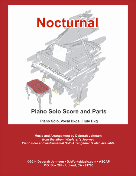 Nocturnal Piano Solo Score image number null