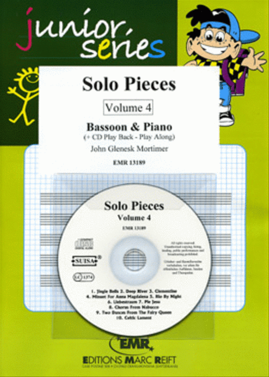 Solo Pieces Vol. 4 Bassoon Solo scores gallery preview page 1