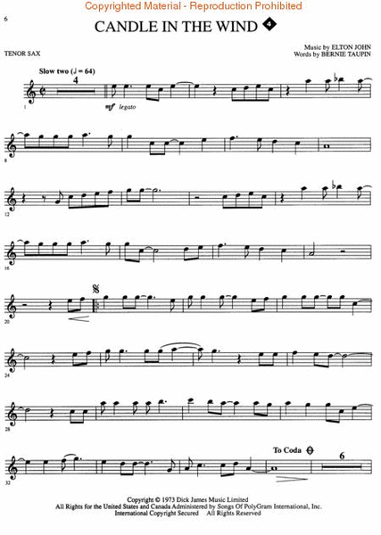 Ballads (Tenor Saxophone) image number null