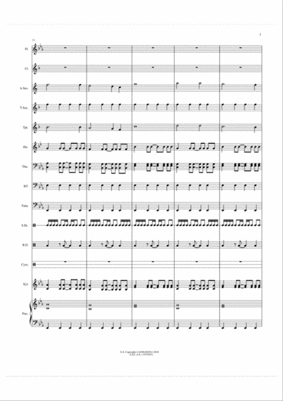 Intrepid Intrepid Concert Band scores gallery preview page 3