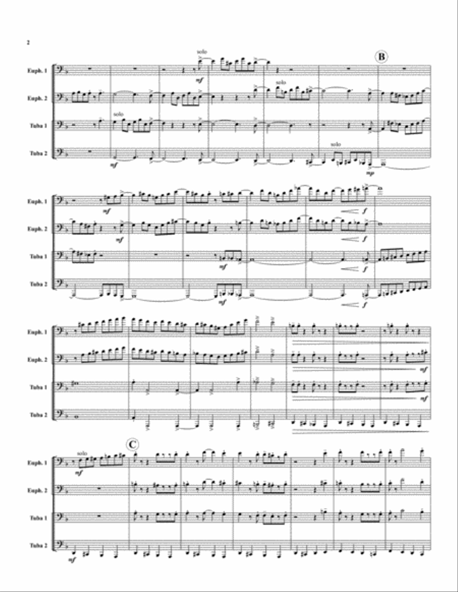 Toccata and Funeral in D Minor EETT scores gallery preview page 2