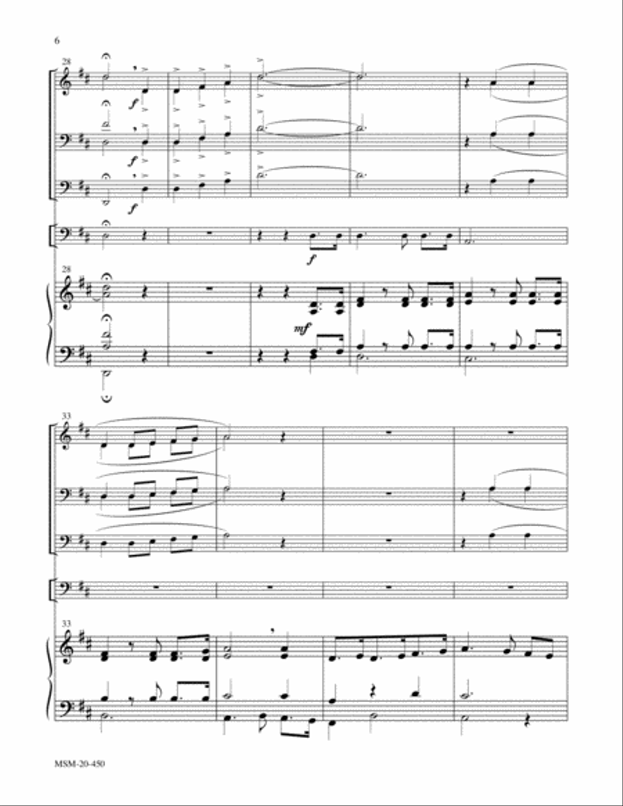 The Trumpet Shall Sound Trumpet scores gallery preview page 6