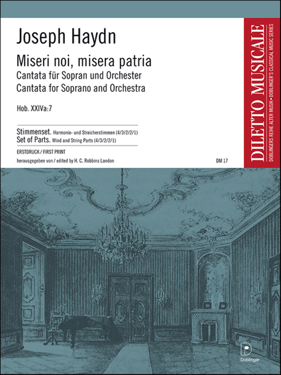 Miseri noi, misera patria Orchestra scores gallery preview page 1