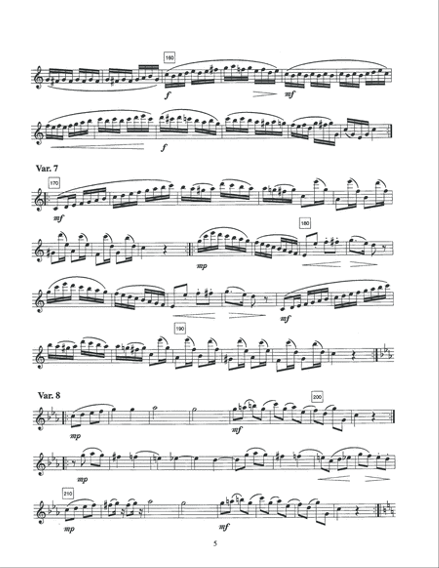 Mozart for Flute Flute Solo scores gallery preview page 6