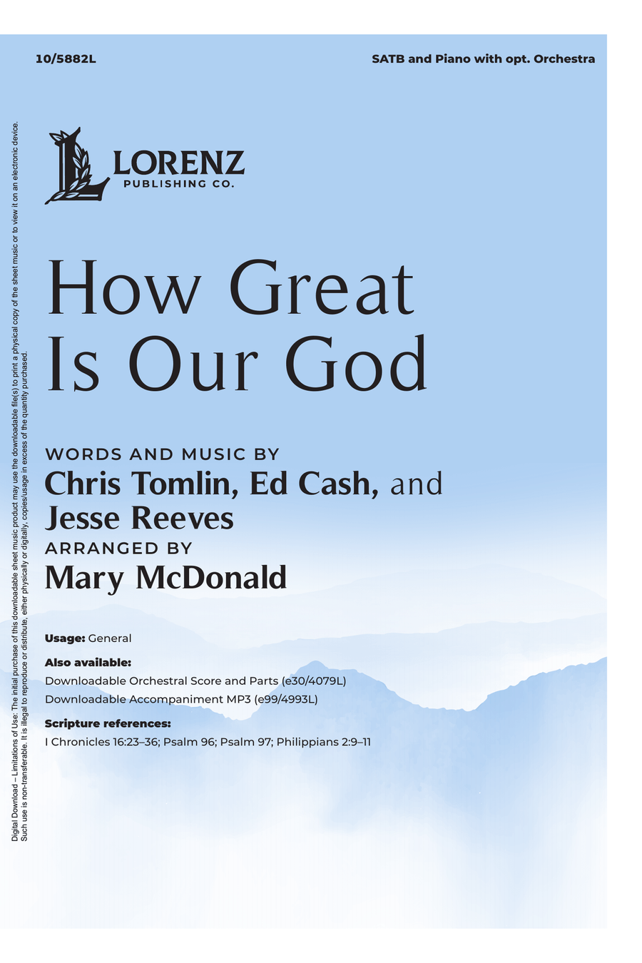 How Great Is Our God Choir scores gallery preview page 1
