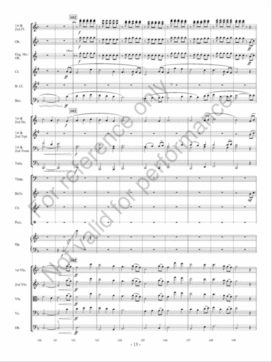 A New Home Full Orchestra scores gallery preview page 14