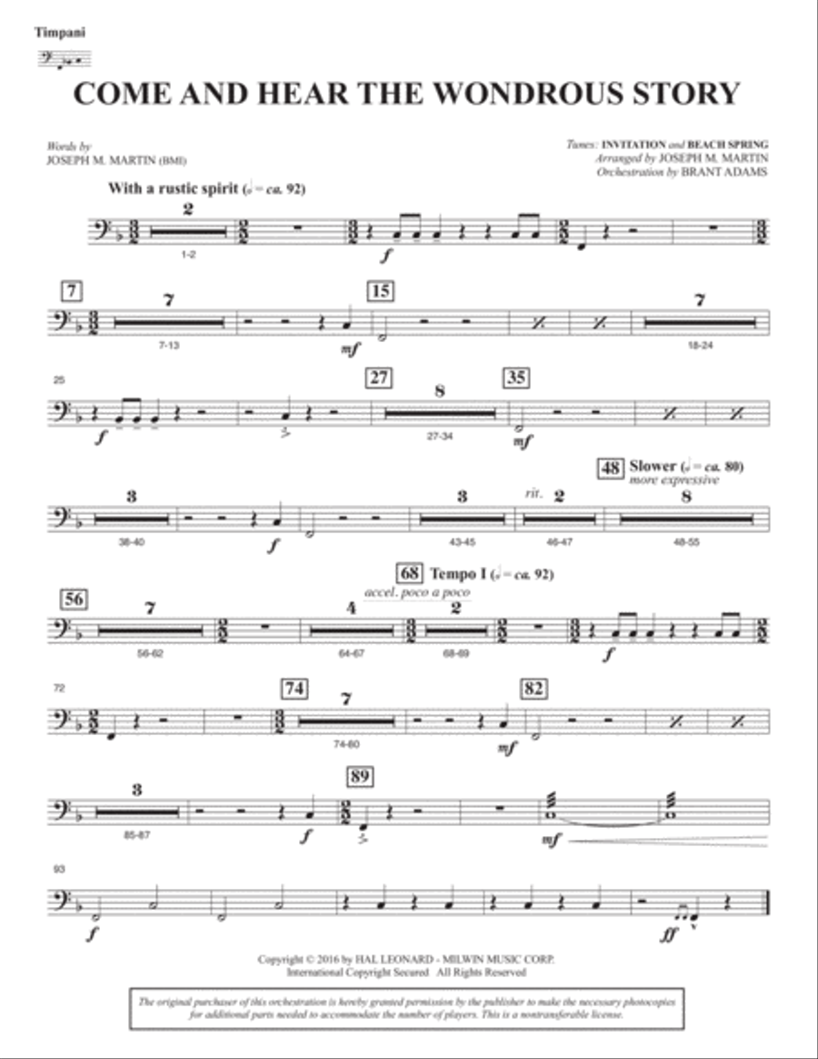 Sacred Places - Timpani Choir scores gallery preview page 3