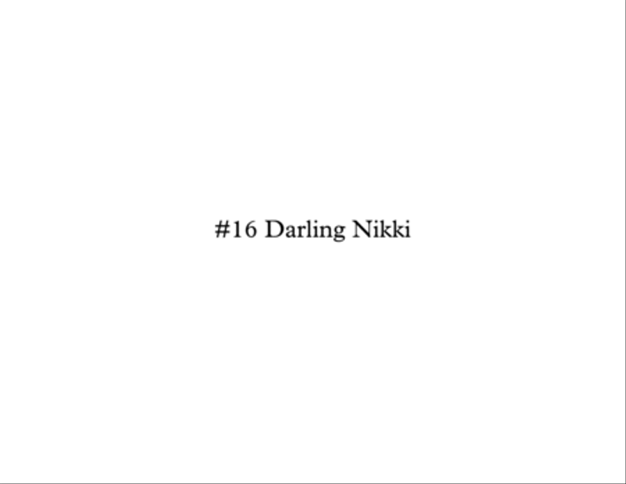 Darling Nikki Darling Nikki Small Ensemble scores gallery preview page 1