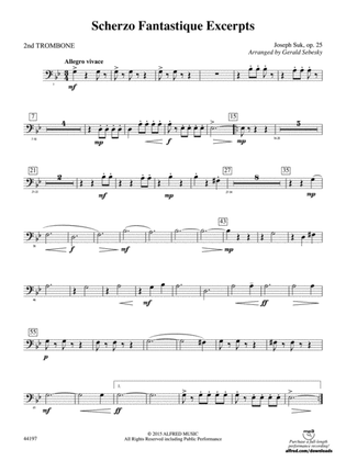 Scherzo Fantastique Excerpts: 2nd Trombone