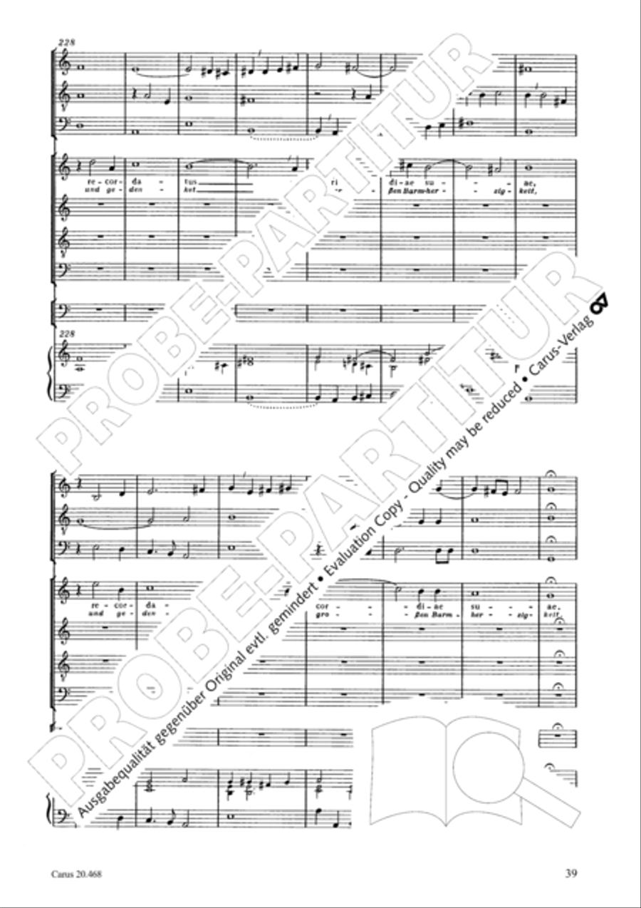 Uppsala-Magnificat 4-Part scores gallery preview page 40
