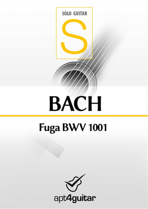 Book cover for Fuga BWV 1001