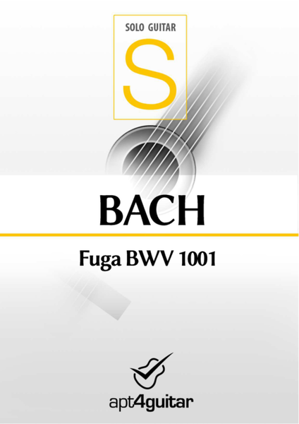 Fuga BWV 1001 image number null