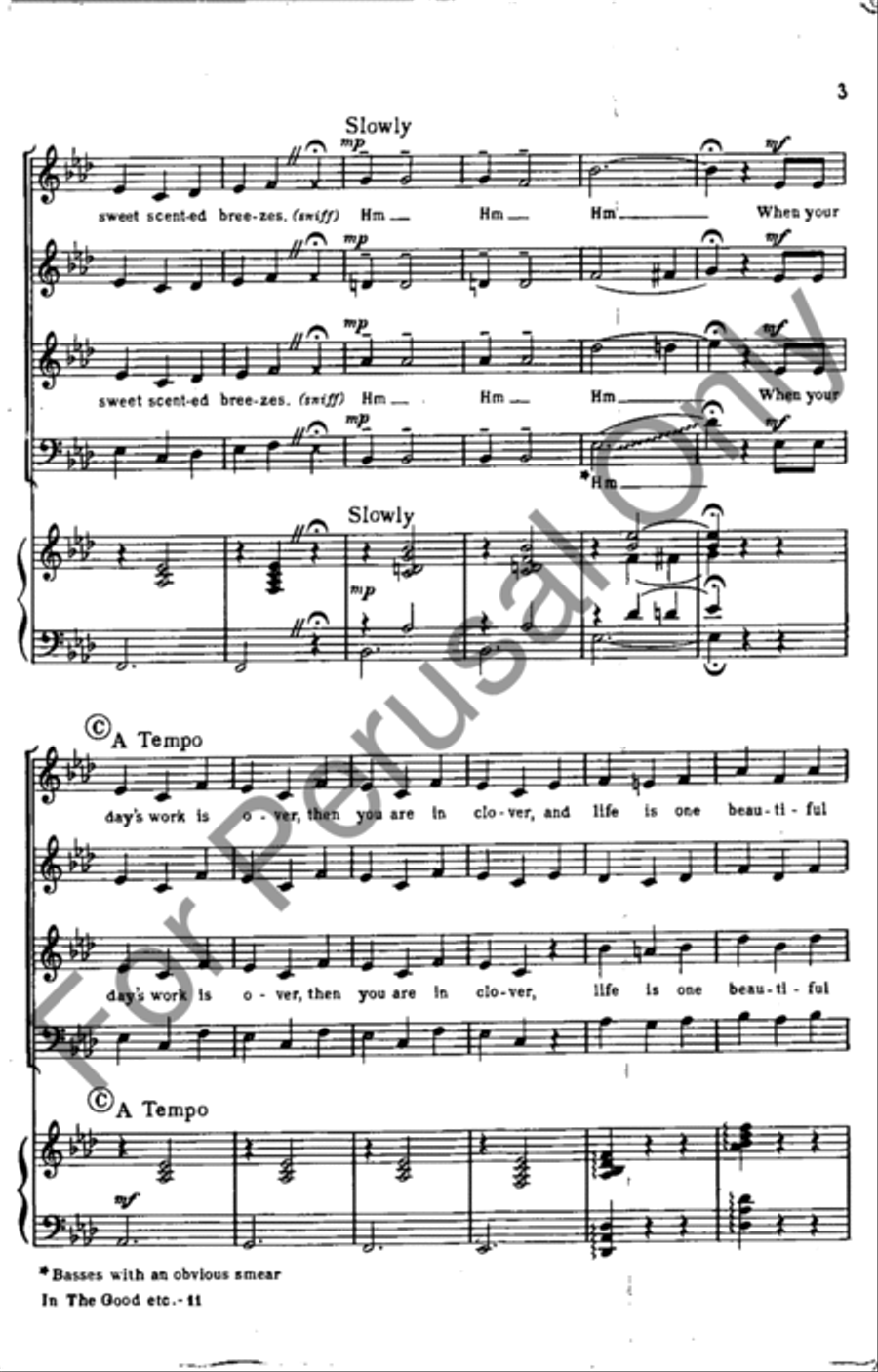 In The Good Old Summertime 4-Part scores gallery preview page 3