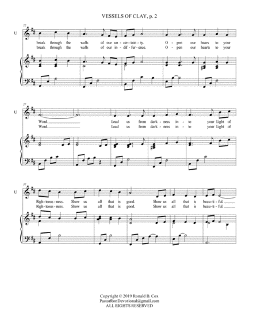 Vessels of Clay Voice scores gallery preview page 2