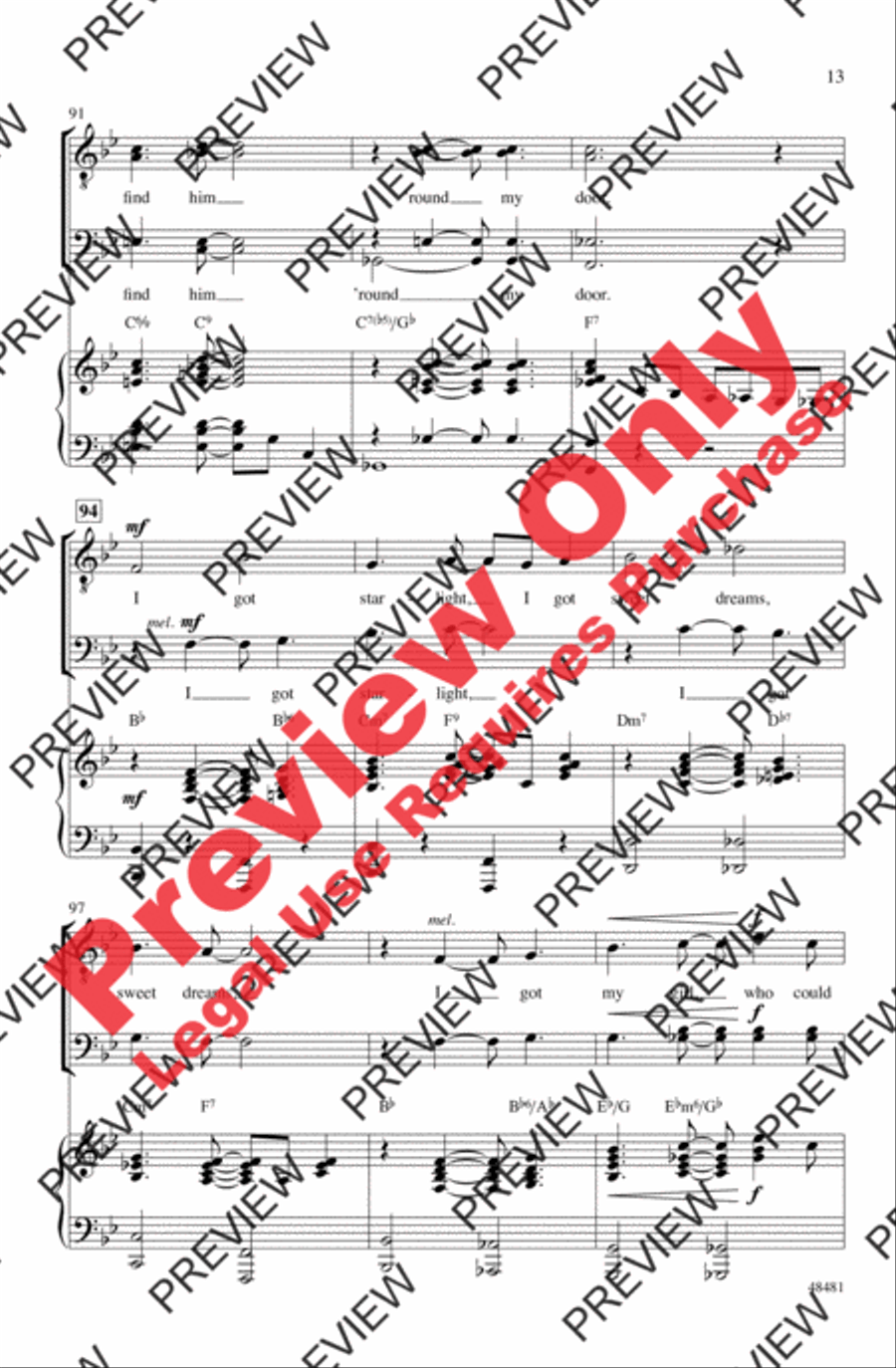 I Got Rhythm I Got Rhythm Men's Choir scores gallery preview page 12
