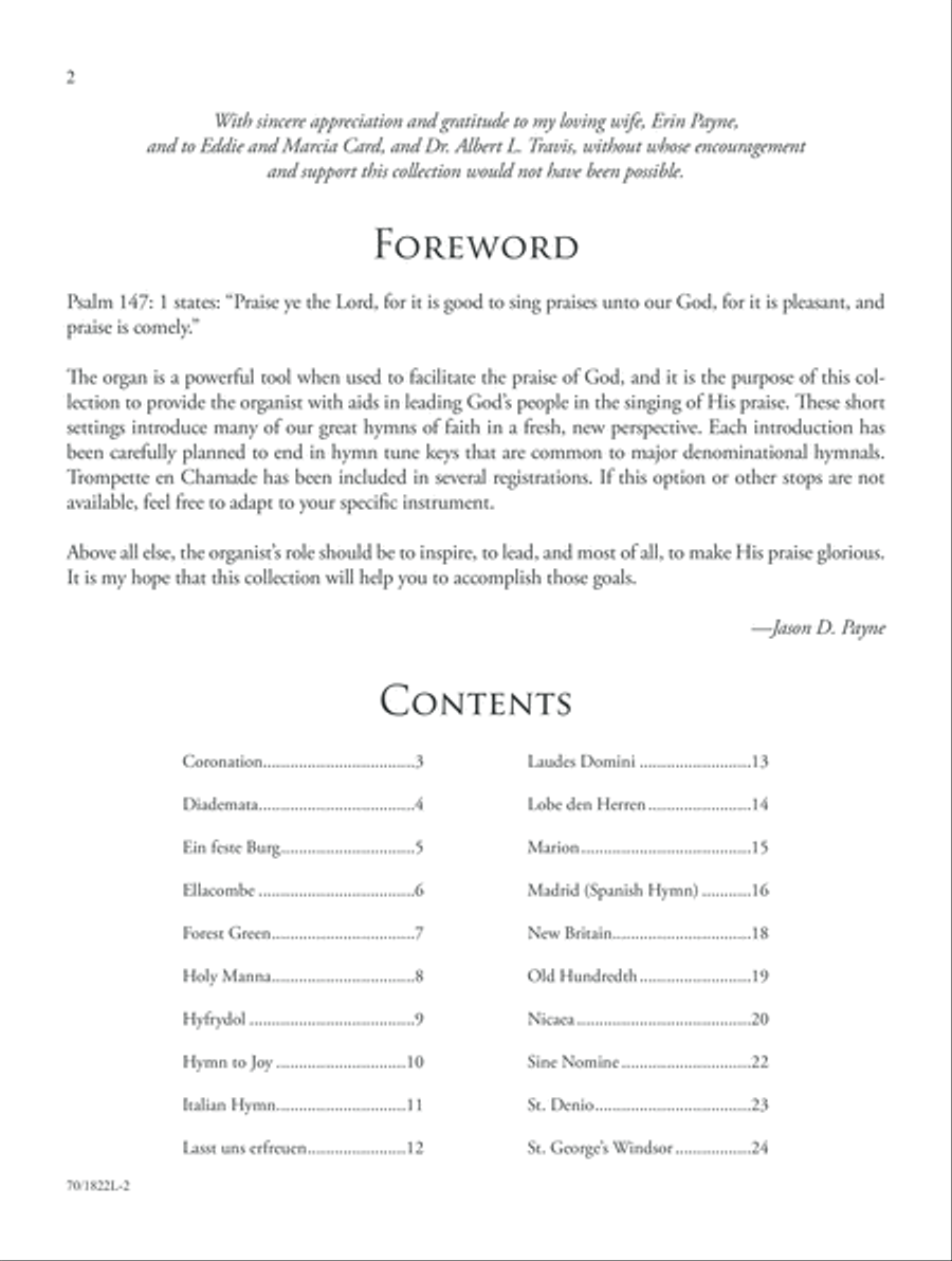 Dynamic Hymn Introductions for Organ (Digital Download) Organ scores gallery preview page 2