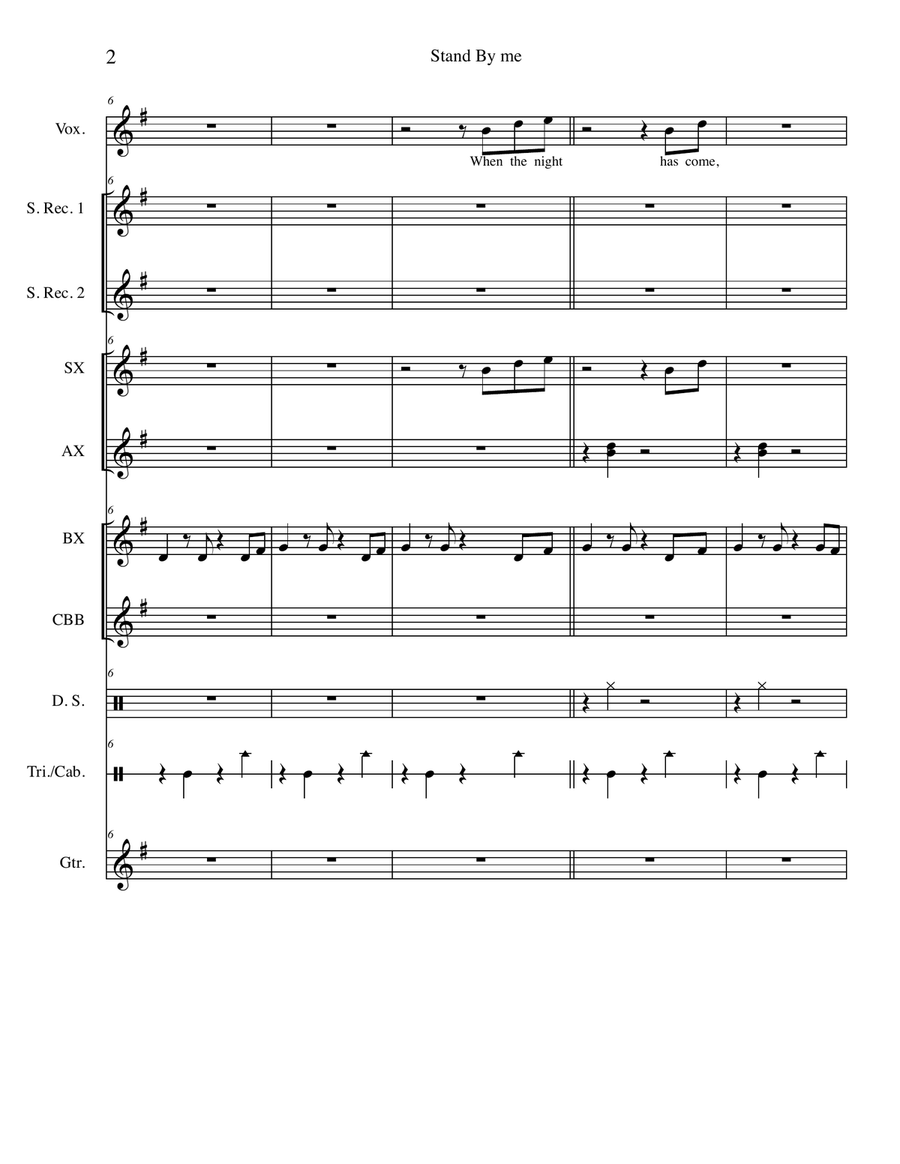 Stand By Me Large Ensemble scores gallery preview page 5